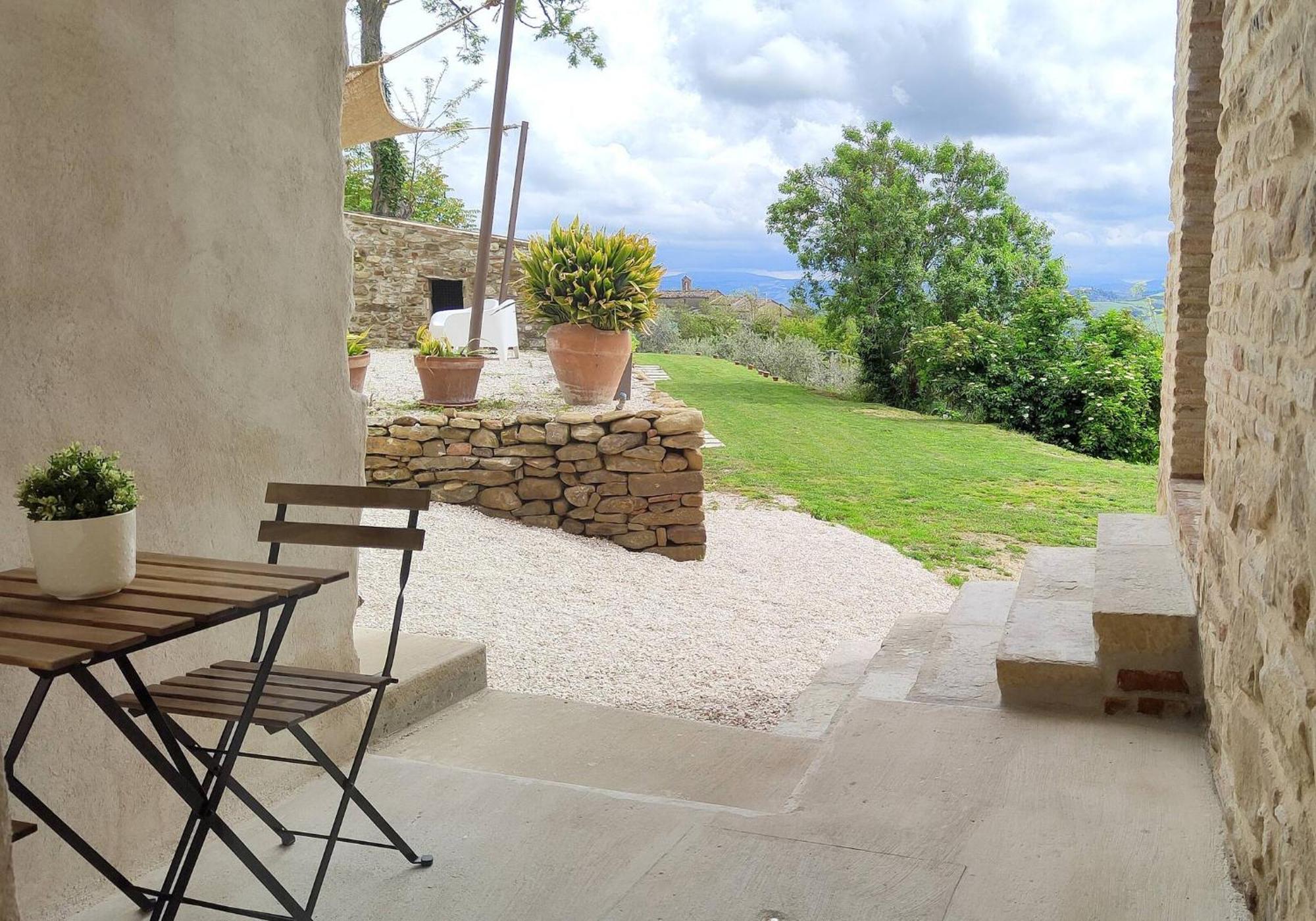 Cerreto Castello Borgo Calbianco - Private House With Pool & Aircoヴィラ エクステリア 写真