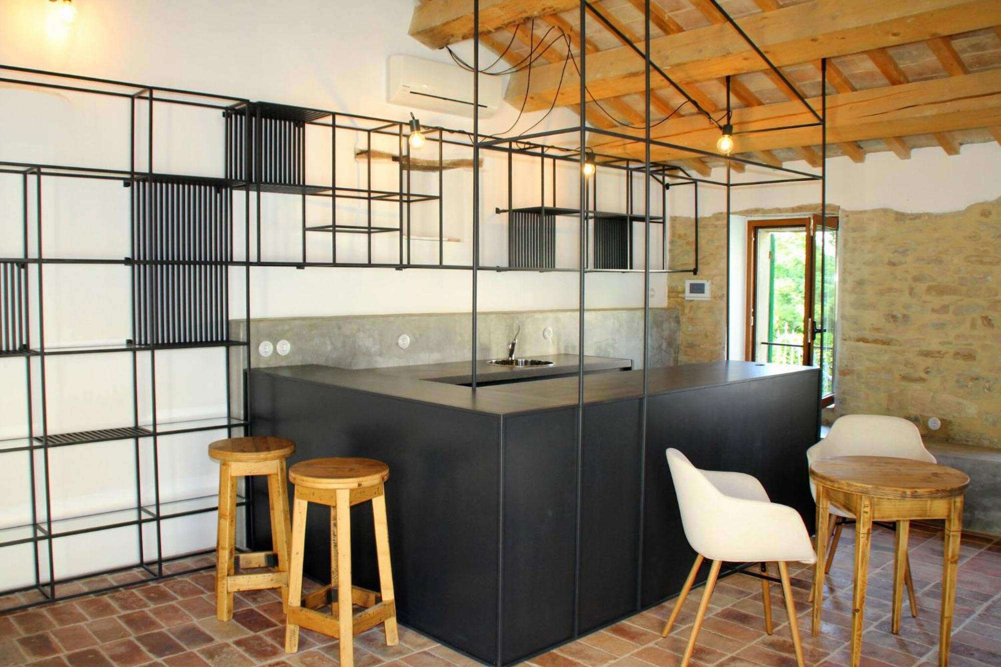 Cerreto Castello Borgo Calbianco - Private House With Pool & Aircoヴィラ エクステリア 写真