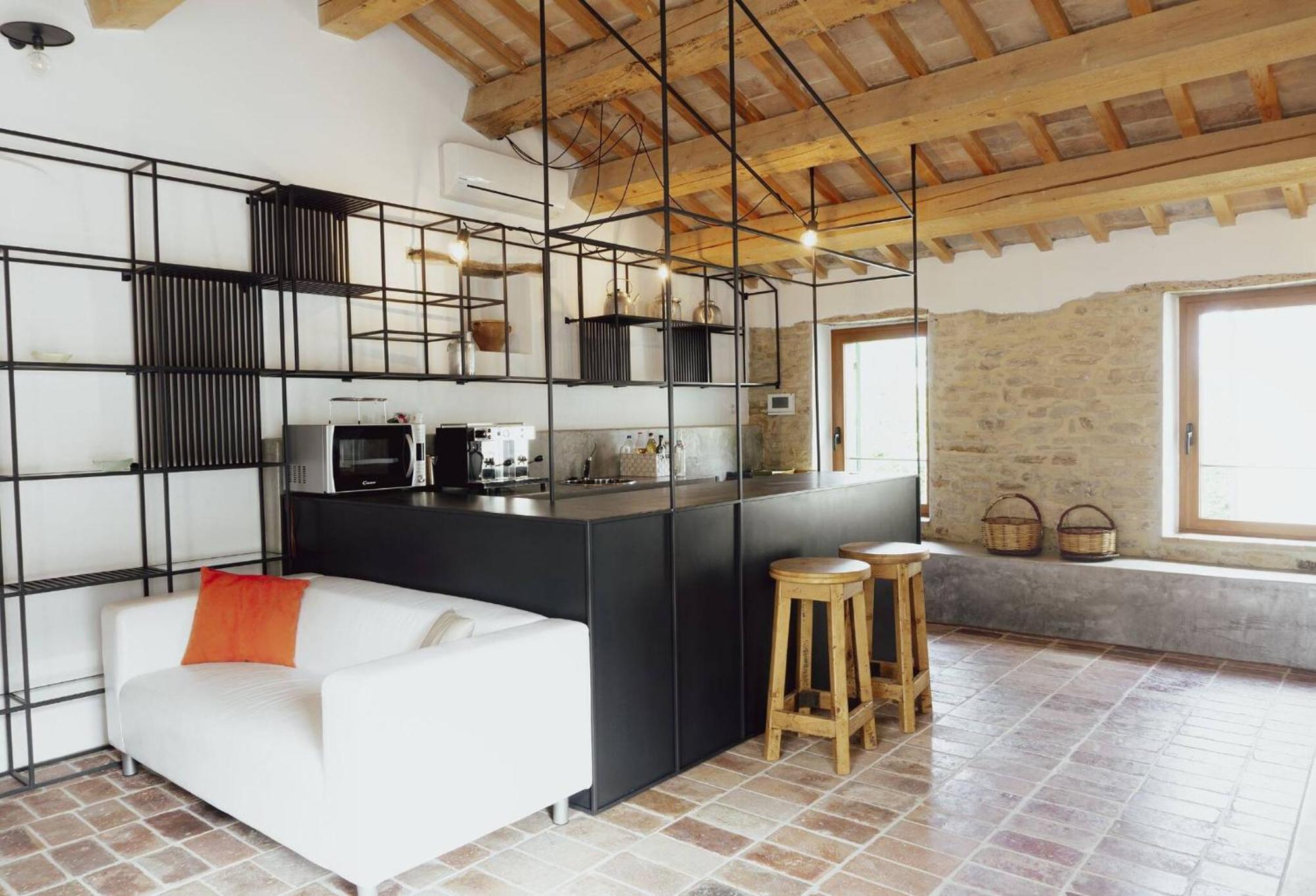 Cerreto Castello Borgo Calbianco - Private House With Pool & Aircoヴィラ エクステリア 写真