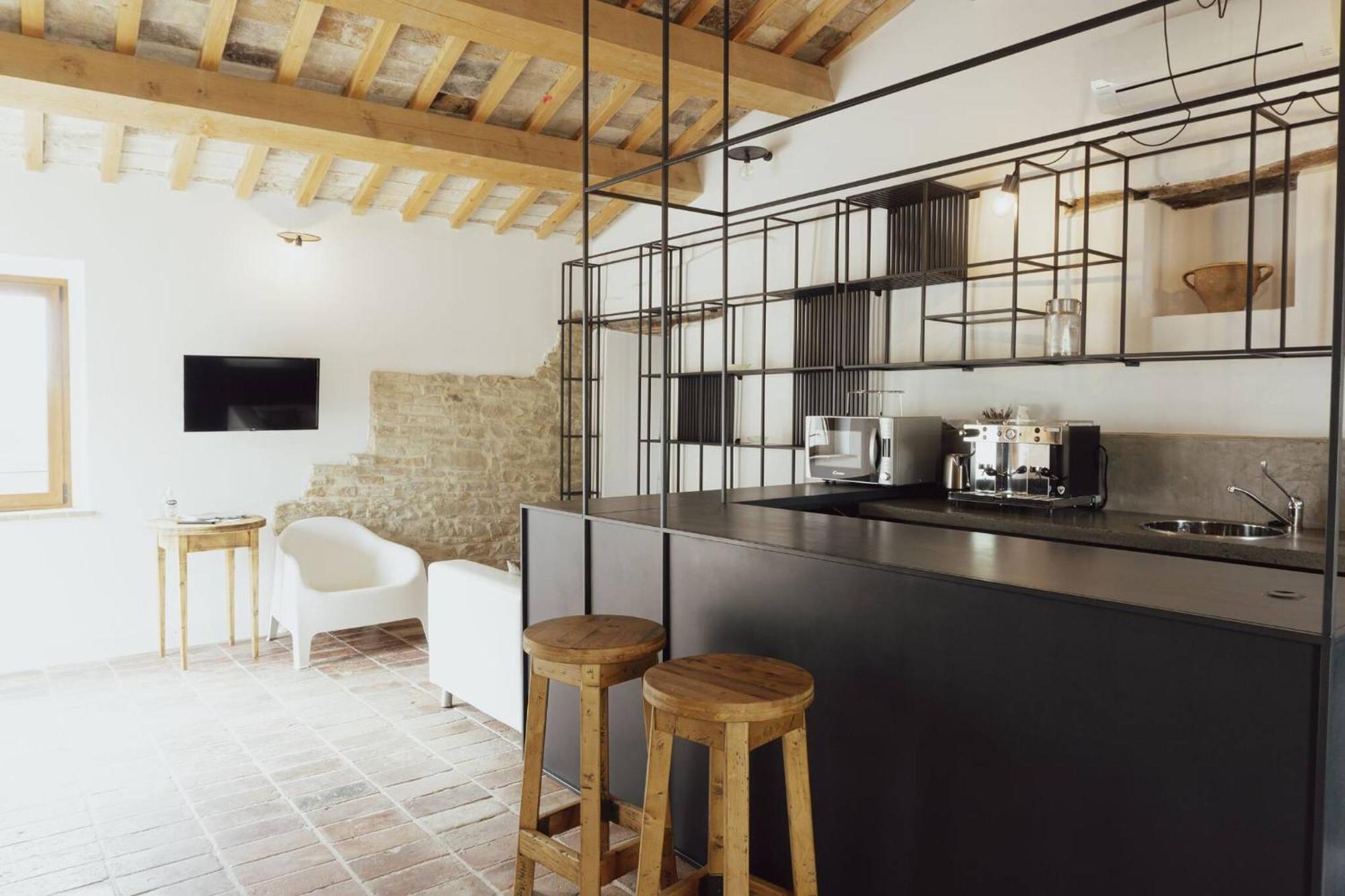 Cerreto Castello Borgo Calbianco - Private House With Pool & Aircoヴィラ エクステリア 写真