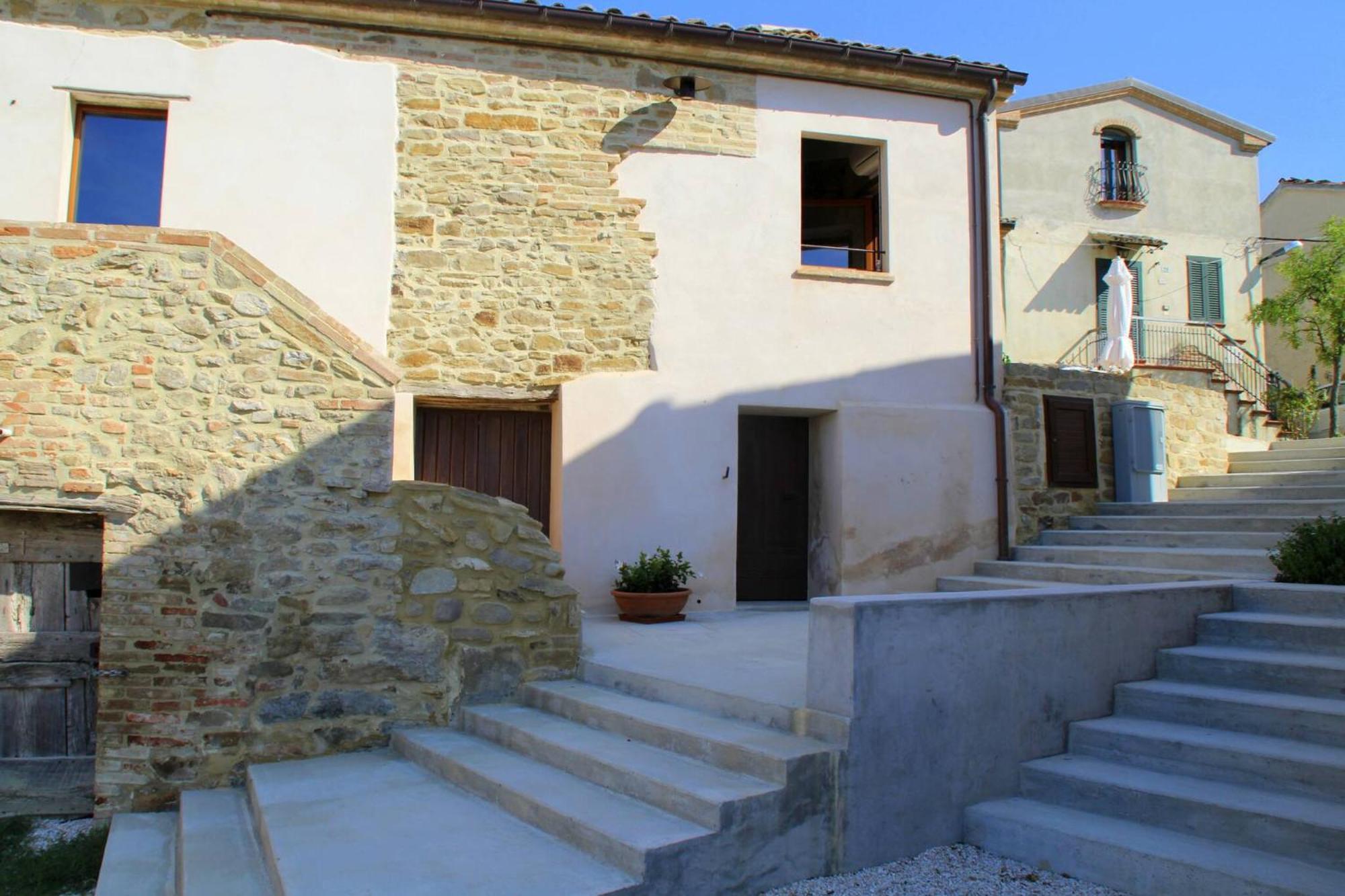 Cerreto Castello Borgo Calbianco - Private House With Pool & Aircoヴィラ エクステリア 写真