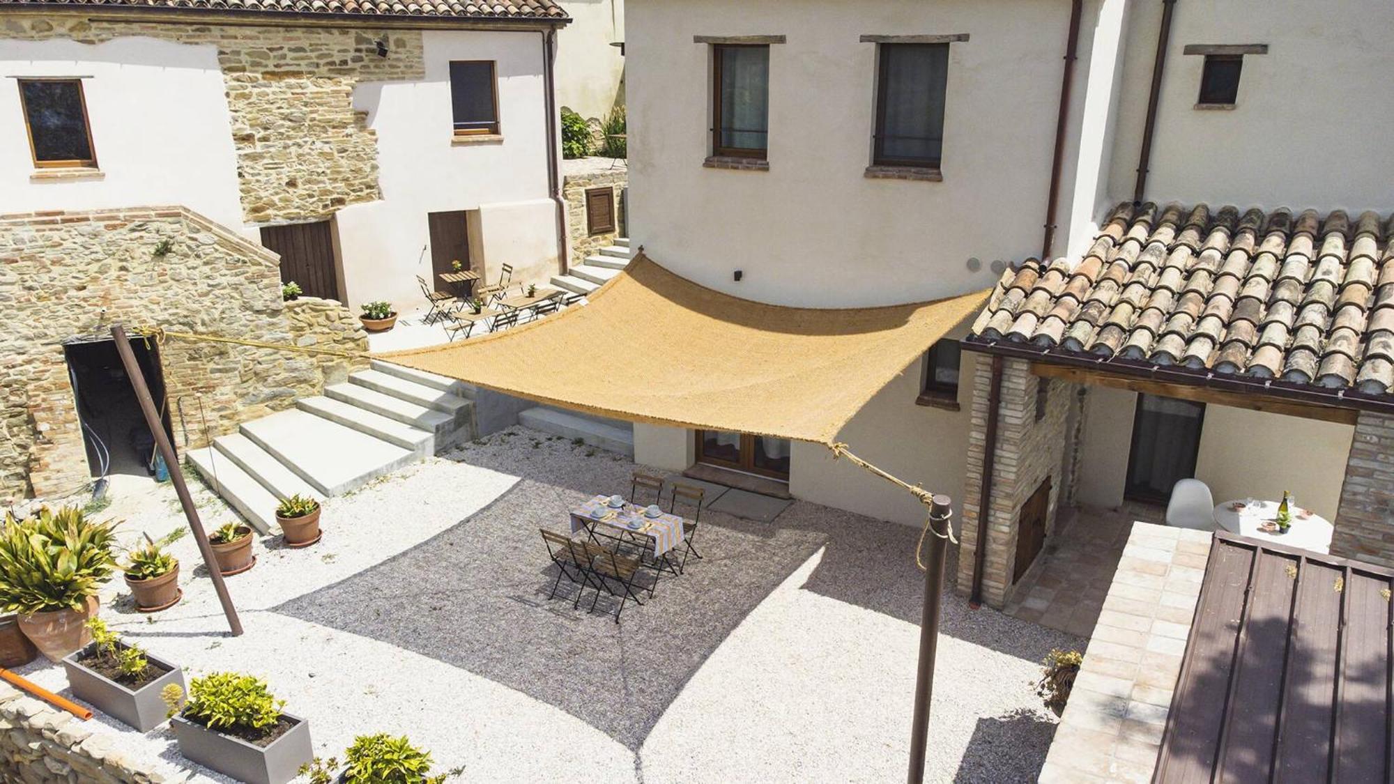 Cerreto Castello Borgo Calbianco - Private House With Pool & Aircoヴィラ エクステリア 写真